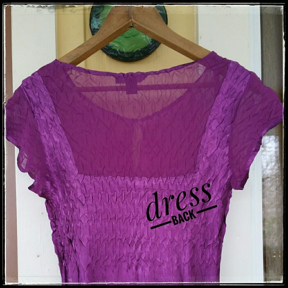*HP* Gorgeous purple dress from Dress Barn. NWOT - Picture 3 of 4